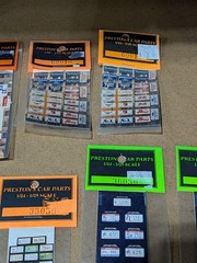 Prestons Car Parts – #2 – 1:24 Scale – Assorted License Plate Decals – NOS