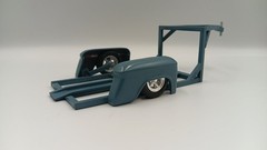 Custom Built 1/25th Scale ’29 Ford Truck,Motorcycle and Trailer