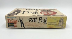 Vintage 1963 Revell Rat Fink Model Kit Ed Big Daddy Roth Partially Built