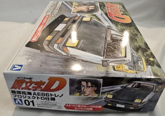 Aoshima 1/24 Initial D Toyota Fujiwara Takumi AE86 Trueno Project-D Model Kit