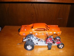 ADULT CUSTOM BUILT 1967 PONTIAC GTO FUNNY CAR MODEL 1/25 NEW
