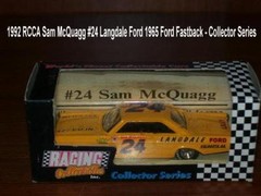 #24 Sam McQuagg Langdale Ford 1965 1/25th – 1/24th Scale Waterslide Decals