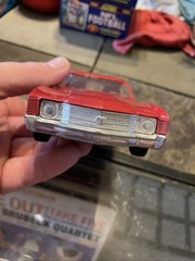 Rare AMT 1972 Chevy Chevelle Red Dealer Plastic PROMO MODEL Car 1/25