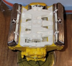 1/8th pontiac tri-power carburetor intake big deuce Revell monogram 1/8