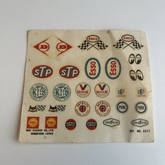 IMAI Excalibur SSK GT Series Model Kit 1-3317-1498 Sticker Sheet ESSO, STP, ENCO