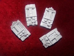 Four Bren Carriers Model (1:100 to 1:48 scales)