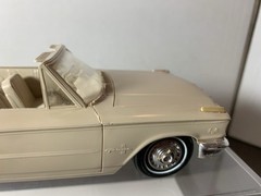 1963 Ford Galaxie 500XL Convertible Original Dealer Promo Model Car
