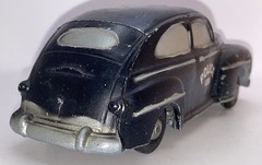 RARE FRICTION 1948 Ford POLICE 100 Sedan Promo MASTER-CASTER 1/25 Black VG-FN