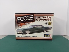 Revell Foose 1967 Dodge Coronet 1:25 Model Kit #4906 Open Box Complete Unbuilt