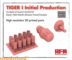 RYEFIELD MODEL RFM RM-5001U 1/35 Tiger I Initial Production Early 1943