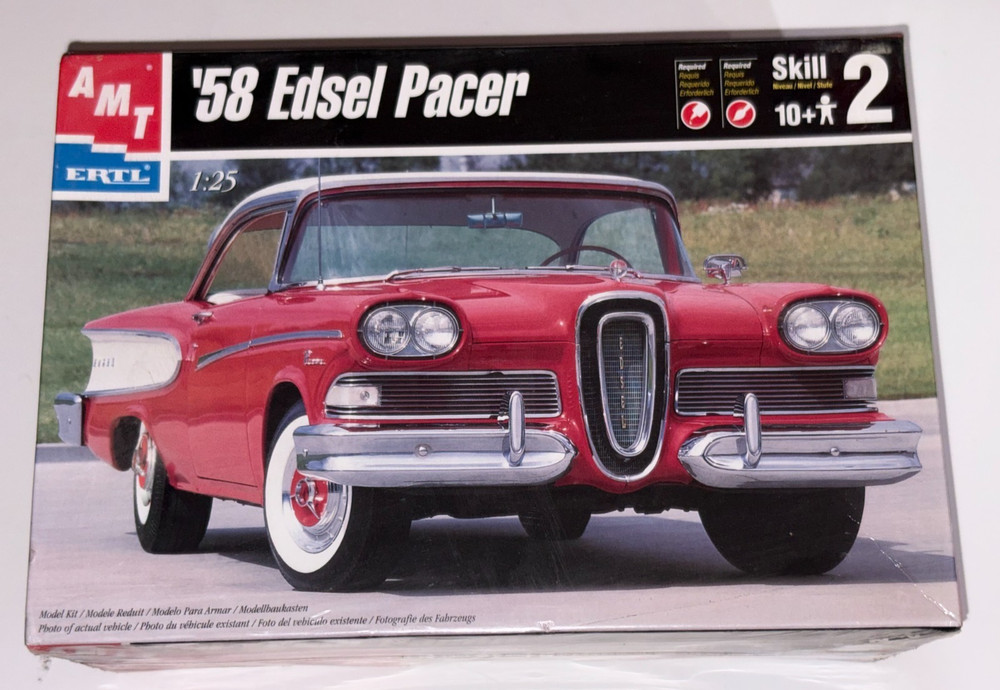 AMT/ERTL ’58 Edsel Pacer Kit #30032-1HD 1:25 NEW & FACTORY SEALED