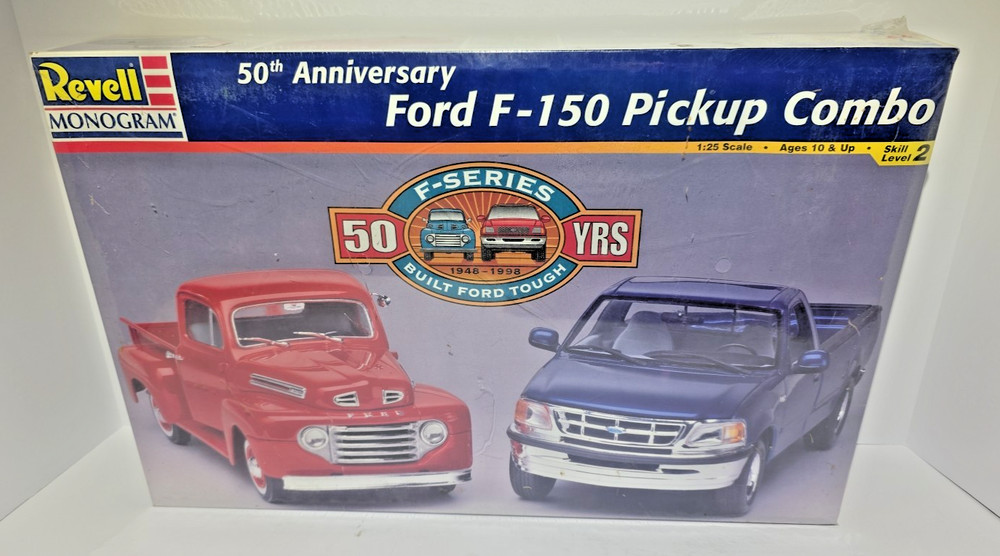 REVELL FORD F-150 PICKUP COMBO 50TH ANNIVERSARY FACTORY SEALED