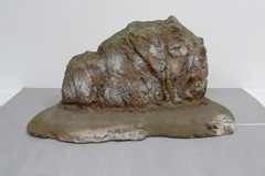 Custom Resin Model Mountain Diorama WWII Rock Formation