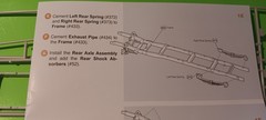 1970 Ford F350 Ramp Truck Moebius 1/25 390 Engine Frame Axle Rear End Suspension