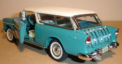 55 Chevy Pickup Truck Race Car Built Metal Model Vintage Classic57Promo1957Nomad