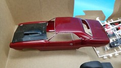 1970 Dodge Challenger Model kit ( Revell ) Partially Assembled.