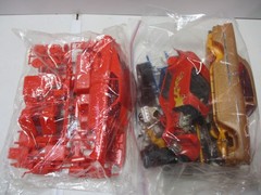 Vintage Plastic Model Parts Lot with Ford Mustang and Ford F-150