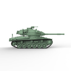 SS72381 1/72 Military Model Kit Swedish STRV74 Medium Tank 3D PRINTING