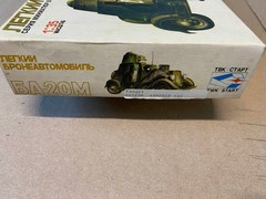 TWK Start BA-20M Light Armored Vehicle 1/35 Scale Model Kit