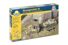 Italeri Sturmgeschutz III Fast Assembly – Plastic Model Military Vehicle Kit