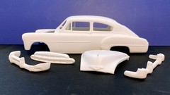 1952 CHEVROLET FLEETLINE RESIN CONVERSION KIT for AMT 1951 CHEVROLET FLEETLINE