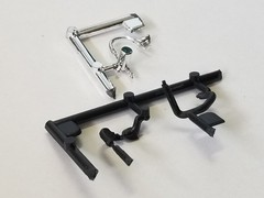 RADIATOR HOSES A/C LINES from 91 GMC Syclone Revell 1:25 Model 1991 Chevy S-10