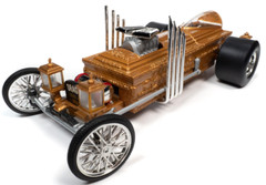 Race Car Custom Built with Ford Mustang Engine Classic Model Carousel GOLD1 18GT