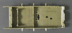 Tamiya 1/35th Scale US M8 Howitzer – Lower Hull from Kit No. 35312
