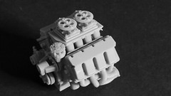 BOSS 9 crate engine big block Kasse 520ci Ford – 18 12 18 24 amt revell tamiya