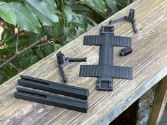 1/24 Two Post Automotive Lift Kit 1:24 Scale Garage Diorama Mechanic Tool Parts
