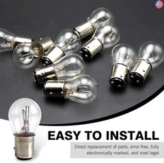 10 PCS 1157 Tail Light Bulbs, Automotive Brake Light Bulbs, Turn Signal Light