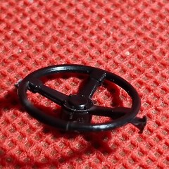 Steering Wheel & Column Ferrari 512BB 1:24 Scale Model Car Part MPC