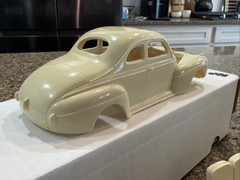 R & R RESIN 1941 FORD BUSINESS COUPE RESIN KIT! CIRCA 90’s-2000’s! VMCP!