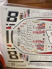 Slixx Decals 1307 1/25 Scale #8 Circuit City Monte Carlo Hut Stricklin NASCAR