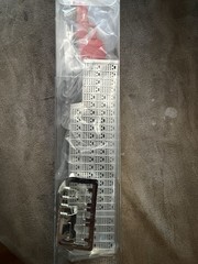 53′ Van Trailer Plastic Kit,Chrome/Red/Black TRGE2130V87CH/see description