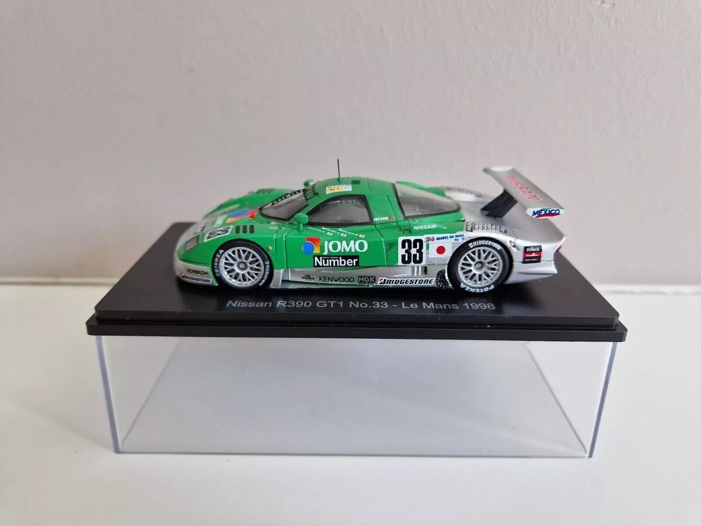 Rare 1/43 Nissan R390 GT1 1998 Lemans Spark Model Promo Kagayama