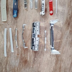 1/25 Vintage Junkyard Grille and Bumper Lot Buick Chevy Olds Mopar