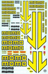 Village Decal 1/43 1/32 1/24 MOMO decal from Japan 12127