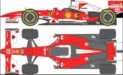 Decals forTamiya 1/20 Ferrari F60’16 Hockenheim decal Museum Collection from Jap