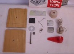 STROMBECKER ELECTRIC POWER PYLON RACING KIT BOXED D48 1960s