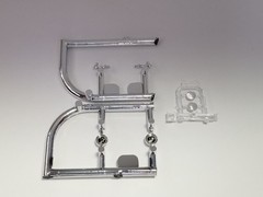 67 Chevy Impala 4Dr SPOTLIGHTS from AMT 1:25 Model 1967 Supernatural