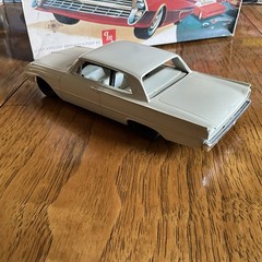 Built Model Car, STARTED AMT Skyline Kit Ford Galaxy Vintage Type Race Car