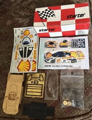 Starter Le Mans 1994 Porsche 962 Shell Resin Kit 1:43 Made In France Dauer