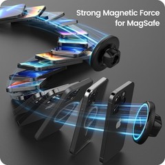 Apps2Car For Magsafe Car Mount Dashboard Windshield Suction Cup Holder