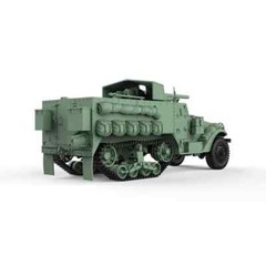 SSMODEL SS72551 1/72 25mm Military Model Kit US M3 Multiple Gun Motor Carriage