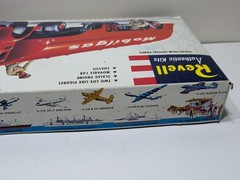✨VINTAGE✨ Revell 1:48 1956 Fruehauf Mobilgas White Gas Truck – BOX + PARTS ONLY
