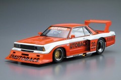 Aoshima 1/24 The Model Car Kit Nissan Bluebird KY910 SSS Turbo Super Silhouette