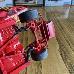 Built Model Car, 1998 Revell Stock Car STARTED, INCOMPLETE, MODIFIED
