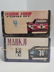 IMC MARK II Ford GT / MARK IV Ford GT FACTORY SEALED 1/25 IMC Plastic Model Kits