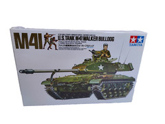 Vintage Tamiya 1/35 Scale US Tank M41 Walker Bulldog Factory Sealed